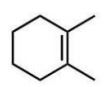 Which compound will give one product upon radical bromination using NBS, ROOR, and heat? A)    B)    C)    D)    E)   