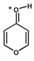 <strong>Which of the following is not an acceptable resonance structure of I?  </strong> A)   B)   C)   D)   E)   <div style=padding-top: 35px> 