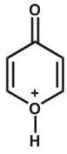 <strong>Which of the following is not an acceptable resonance structure of I?  </strong> A)   B)   C)   D)   E)   <div style=padding-top: 35px> 