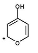 <strong>Which of the following is not an acceptable resonance structure of I?  </strong> A)   B)   C)   D)   E)   <div style=padding-top: 35px> 