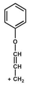 <strong>Which structure makes the largest contribution to the resonance hybrid?</strong> A)   B)   C)   D)   E)   <div style=padding-top: 35px> 