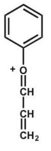 <strong>Which structure makes the largest contribution to the resonance hybrid?</strong> A)   B)   C)   D)   E)   <div style=padding-top: 35px> 
