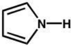 <strong>Which of the following molecular orbital diagrams best fits that of pyrrole? pyrrole  </strong> A)   B)   C)   D)   <div style=padding-top: 35px> 