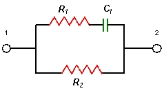  The following two circuits are equivalent. The values of R<sub>1</sub> and R<sub>2</sub> are (i) R<sub>1</sub> = __________  \Omega  (ii) R<sub>2</sub> = ________________ \Omega         