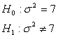 A random sample of 51scores is collected with a sample mean of 75 and a sample variance of 10. Test the following hypotheses at the .05 level of significance:   <sub></sub><div style=padding-top: 35px> 