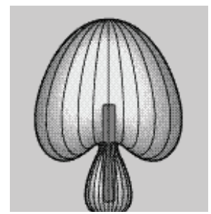 This is the pickup pattern of a/an _____ microphone.   A)  omnidirectional B)  bi-directional C)  cardioid D)  supercardioid E)  none of the above