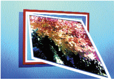 Which one of the digital effects shown above is named  Kurl with Ripple ? A)    B)    C)    D)    E)   