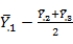 A one-factor fixed-effects ANOVA is performed on data for 5 groups of unequal sizes, and H<sub>0</sub> is rejected at the .05 level of significance. Using the Scheffe' procedure, test the contrast that at the .05 level of significance given the following information: