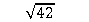 <strong>The standard deviation for a set of scores is 10 and the sample size is 42. What is the standard error of the mean?</strong> A) 42 ÷ B) 42 ÷ C) 10 ÷ 42 D) 10 ÷