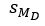 <strong>The symbol for the standard error value for a repeated measures t test is</strong> A) s B) s<sub>M</sub> C) D) s<sub>M₁-M₂</sub>