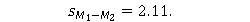 Using the summary values that follow, conduct a one-tailed, independent samples t test with α = .05: M₁ = 22, n₁ = 8, M₂ = 25, n₂ = 9, Assume that the researcher expects scores in condition one to be lower than the scores in condition two.