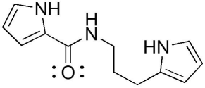 The compound below has which functional groups?   A) ester and amide B) amide and amine C) aldehyde and amine D) carboxylic acid and amine E) ester and amine