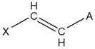 <strong>For the following segment of a polymer, what would be the expected monomer used to make it?  </strong> A)    B)HC=CH  C)    D)   E)   <div style=padding-top: 35px> 