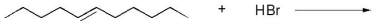 Draw the product of the following reaction:   Hint: Consider where the carbocation is most likely to form.