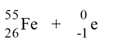 <strong>Identify the isotope that is the missing product in the nuclear equation </strong> A) Fe B) Mn C) Co D) Fe E) Fe