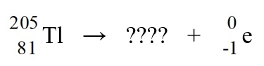 <strong>Identify the missing species in the nuclear equation </strong> A) Tl B) Pb C) Pb D) Pb E) Pb