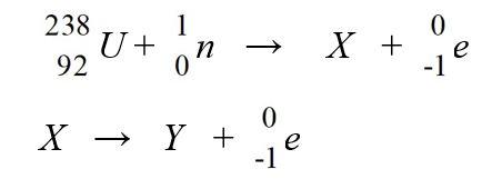 <strong>The two steps in the reaction that takes place in breeder reactors are </strong> A)<sup>239</sup>Np and <sup>239</sup>Am B)<sup>239</sup>Np and <sup>241</sup>Pu C)<sup>239</sup>Np and <sup>239</sup>Pu D)<sup>239</sup>U and <sup>239</sup>Np E)<sup>237</sup>Np and <sup>237</sup>Pu