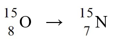<strong>The nuclear process,   could be caused by</strong> A)positron emission from the reactant nucleus. B)beta-emission from the reactant nucleus. C)alpha-emission from the reactant nucleus. D)proton emission from the reactant nucleus. E)neutron emission from the reactant nucleus. <div style=padding-top: 35px> 