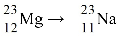 <strong>The nuclear process,   could be caused by</strong> A)electron capture by the reactant nucleus. B)beta-emission from the reactant nucleus. C)alpha-emission from the reactant nucleus. D)proton emission from the reactant nucleus. E)neutron emission from the reactant nucleus. <div style=padding-top: 35px> 
