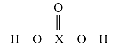 Given that X is the same atom for each of the following, which is the strongest oxyacid? A)    B)    C)    D)    E)   