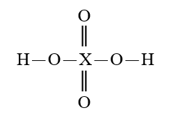 Given that X is the same atom for each of the following, which is the strongest oxyacid? A)    B)    C)    D)    E)   