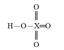 Given that X is the same atom for each of the following, which is the strongest oxyacid? A)    B)    C)    D)    E)   