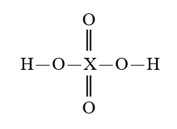 Given that X is the same atom for each of the following, which is the strongest oxoacid? A)    B)    C)    D)    E)   