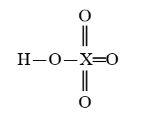 Given that X is the same atom for each of the following, which is the strongest oxoacid? A)    B)    C)    D)    E)   