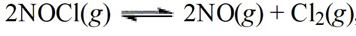 <strong>A vessel was filled with NOCl gas until the concentration was 0.398 mol/liter. The temperature of the system was increased to 245 °C and the system was allowed to undergo the reaction,   , until equilibrium was attained. The physical chemistry students did a calculation and found the [Cl<sub>2</sub>] at that point was 0.0225 mol/liter. Calculate the value of K<sub>c</sub> at that temperature.</strong> A)2.87 × 10<sup>-3</sup> B)3.66 × 10<sup>-4</sup> C)8.13 × 10<sup>-3</sup> D)1.29 × 10<sup>-4</sup> E)9.14 × 10<sup>-5</sup> <div style=padding-top: 35px> 