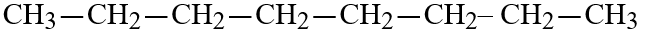 Wax is a solid mixture of hydrocarbon compounds consisting of molecules with long chains of carbon atoms. Which solvent would you expect to be most capable of dissolving wax? A)    B)    C)    D)    E)   