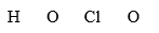Draw the Lewis structure for HClO<sub>2</sub> from the skeletal structure presented below. If the valence shells are filled to the usual limit (a maximum of 8) , how many nonbonding valence electrons are in the molecule?   A) 14 B) 16 C) 18 D) 20 E) 26