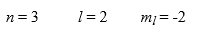 The maximum number of electrons in an atom that can have the following exact same set of quantum numbers is ________.  