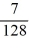 Find the probability of tossing a coin 7 times and getting exactly one head. A)    B)    C)    D)   