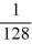 Find the probability of tossing a coin 7 times and getting exactly one head. A)    B)    C)    D)   