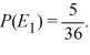 Find the probability of   not occurring if  