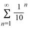 Find the sum of the infinite geometric series   . A)  -   B)    C)    D)   