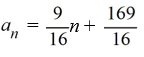 Find the general, or   , term of the sequence given   = -10 and   A)    B)    C)    D)   