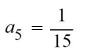 Find the term   of the sequence   =   . A)    B)    C)    D)   