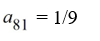 Find the term   of the sequence   =   . A)    B)    C)    D)   