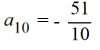 Find the term   of the sequence   =   . A)    B)    C)    D)   
