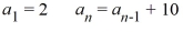 Write the first four terms of the sequence defined by the recursion formula. Assume the sequence begins at 1.   A)    B)    C)    D)   