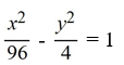 <strong>Find the standard form of the equation of the hyperbola with foci (-10, 0) and   and vertices (-2, 0) and (2, 0).</strong> A)   B)   C)   D)   <div style=padding-top: 35px> 