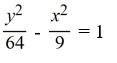 Find the standard form of the equation of a hyperbola with center (0, 0) , transverse x-axis, and asymptotes   and   A)    B)    C)    D)   