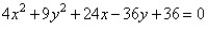Graph the hyperbola.  