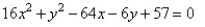 Find the general equation of the hyperbola from the given graph.   A)    B)    C)    D)   