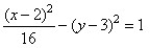 Graph the hyperbola.   A)    B)    C)    D)   