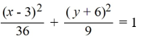 <strong>Find the standard form of the ellipse with the following equation.  </strong> A)   B)   C)   D)   <div style=padding-top: 35px> 