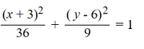 <strong>Find the standard form of the ellipse with the following equation.  </strong> A)   B)   C)   D)   <div style=padding-top: 35px> 