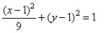 Graph the ellipse.   A)    B)    C)    D)   