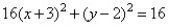 Match the ellipse to the equation.   A)    B)    C)    D)   